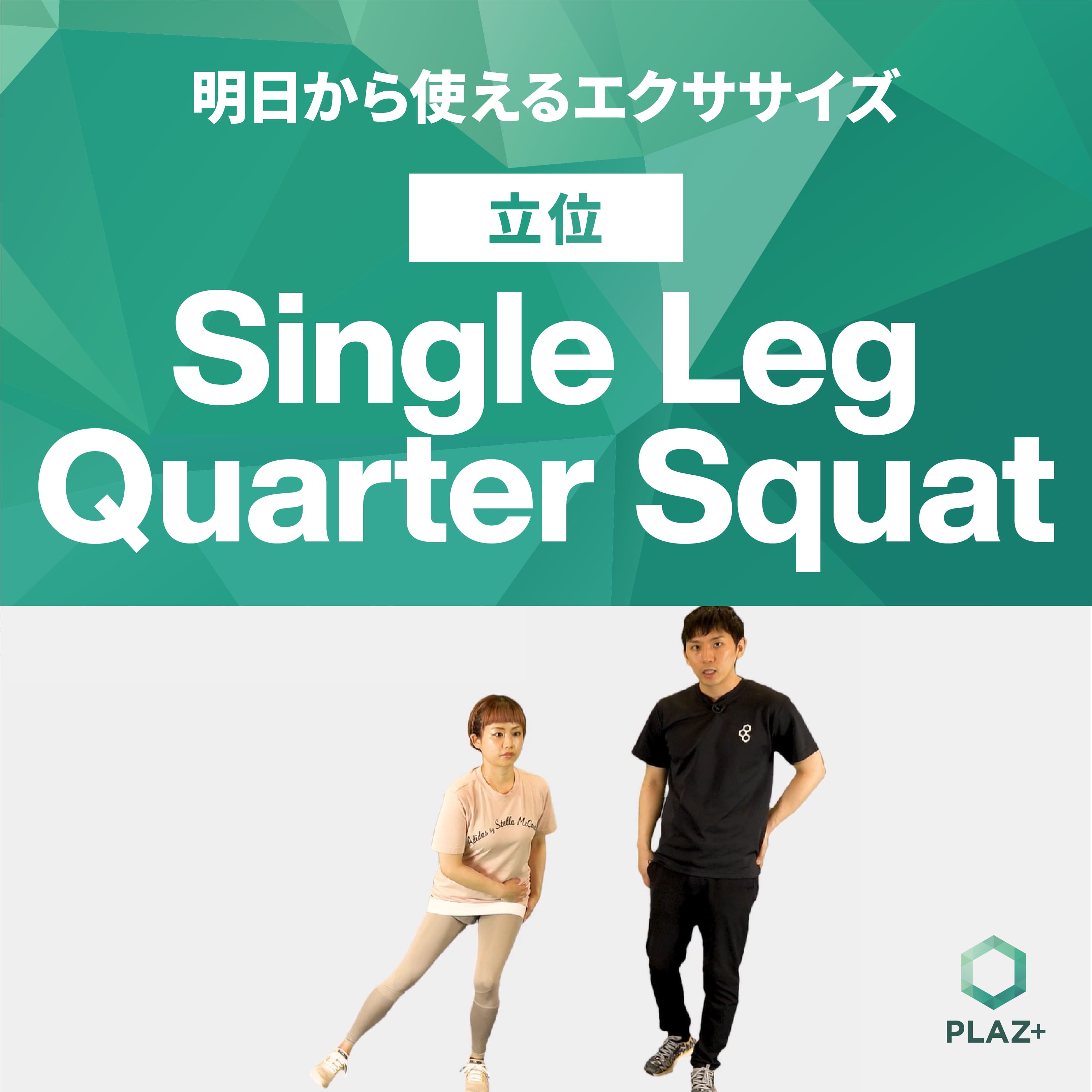 Single Leg Quarter Squat