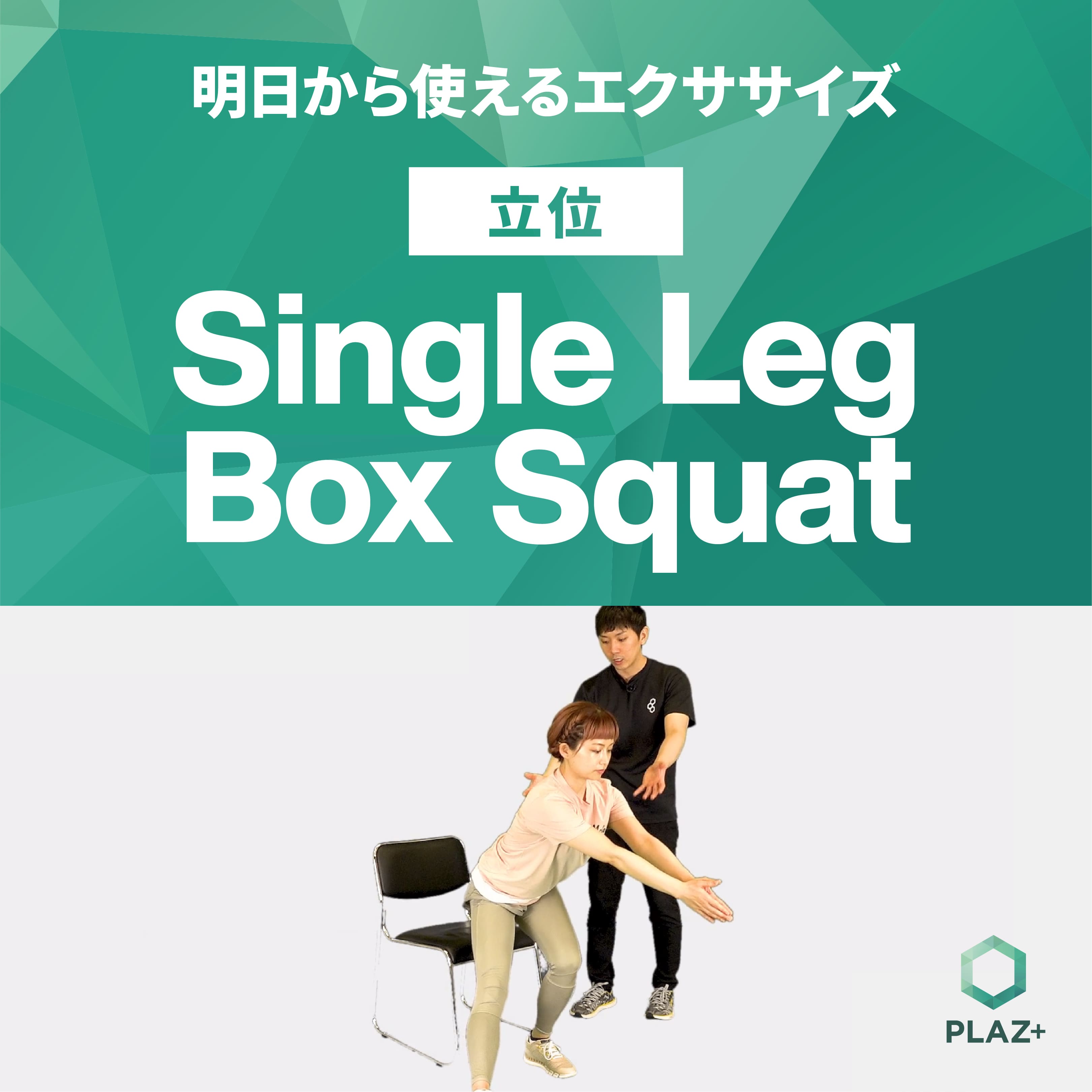 Single Leg Box Squat